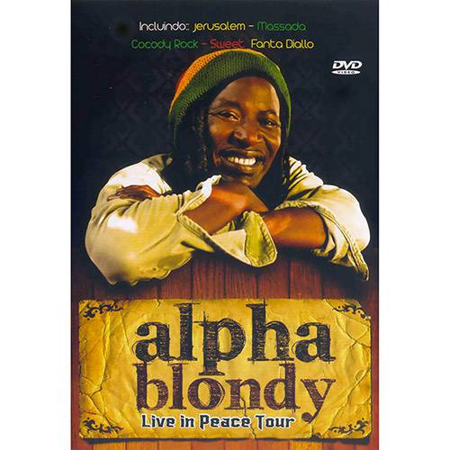 Tamanhos, Medidas e Dimensões do produto DVD Alpha Blondy Live In Peace Tour
