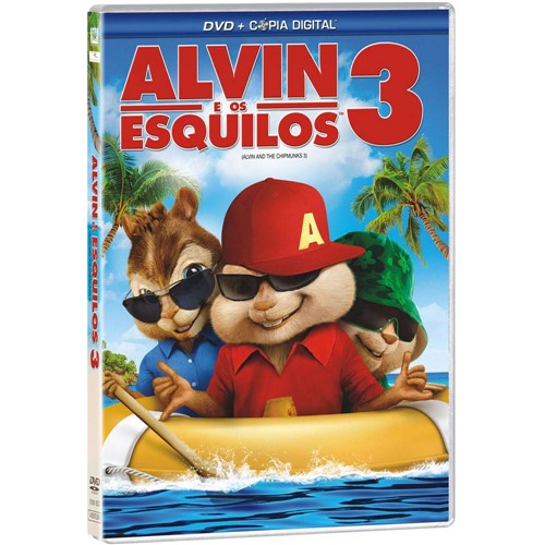 Tamanhos, Medidas e Dimensões do produto DVD Alvin e os Esquilos 3 (DVD + Cópia Digital )