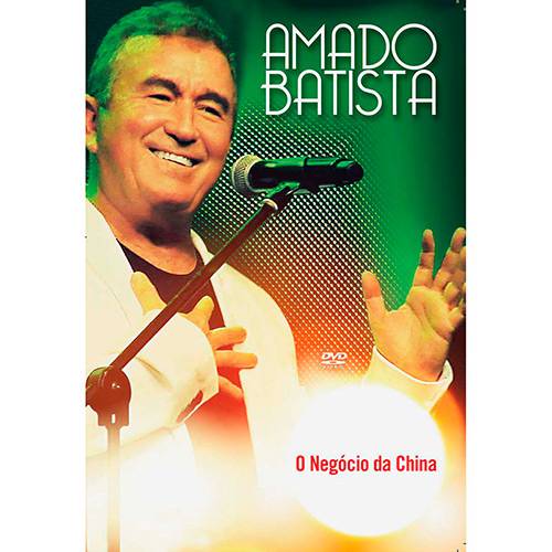 Tamanhos, Medidas e Dimensões do produto DVD - Amado Batista - o Negócio da China