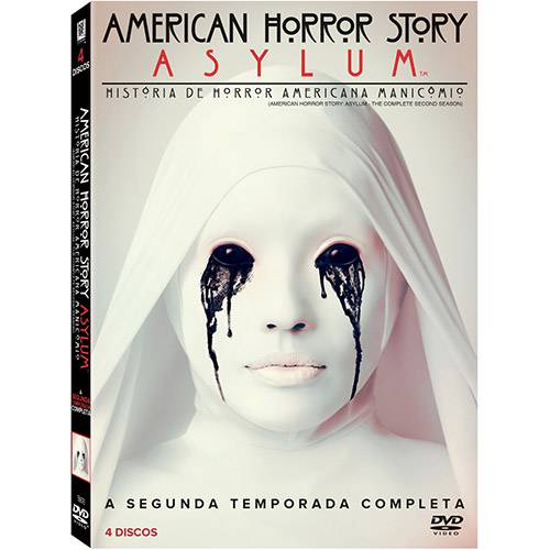 Tamanhos, Medidas e Dimensões do produto DVD - American Horror Story: Alysum - uma História de Horror Americana 2ª Temporada (4 Discos)