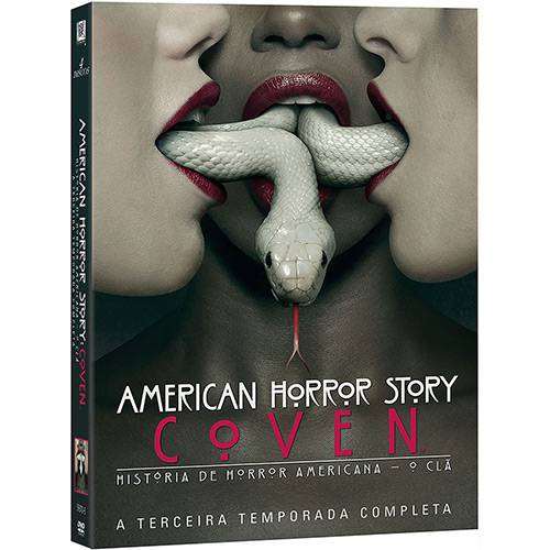 Tamanhos, Medidas e Dimensões do produto DVD - American Horror Story: Coven - História de Horror Americana: o Clã - a Terceira Temporada Completa (4 Discos)