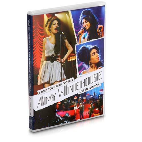 Tamanhos, Medidas e Dimensões do produto DVD Amy Winehouse - I Told You I Was