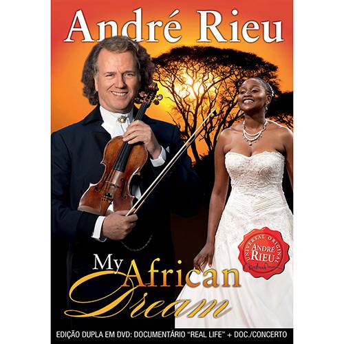 Tamanhos, Medidas e Dimensões do produto DVD Andre Rieu - My African Dream (Duplo)