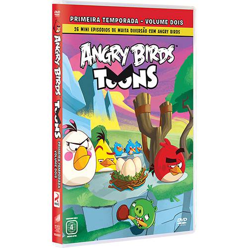 Tamanhos, Medidas e Dimensões do produto DVD - Angry Birds Toons - Primeira Temporada - Vol. 2