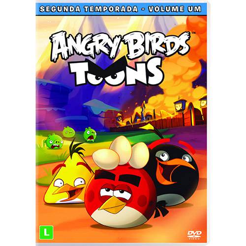 Tamanhos, Medidas e Dimensões do produto DVD - Angry Birds Toons - 2ª Temporada Vol. 1