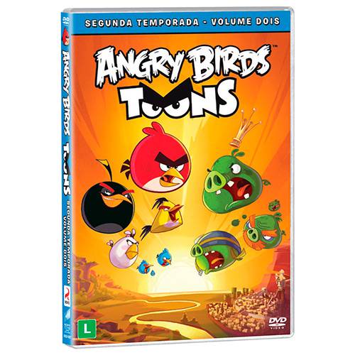 Tamanhos, Medidas e Dimensões do produto Dvd Angry Birds Toons - Volume 2