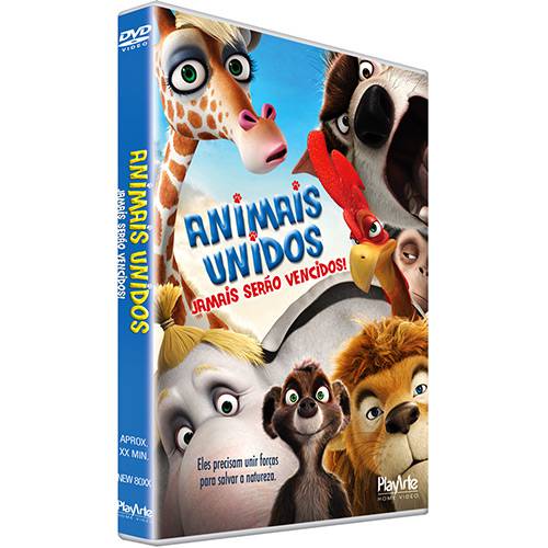 Tamanhos, Medidas e Dimensões do produto DVD Animais Unidos