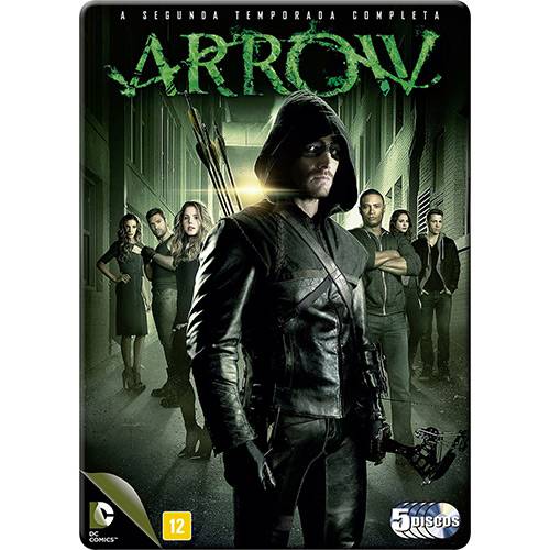 Tamanhos, Medidas e Dimensões do produto DVD - Arrow - a Segunda Temporada Completa (5 Discos)