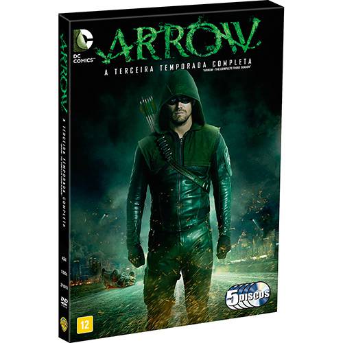 Tamanhos, Medidas e Dimensões do produto DVD - Arrow: a Terceira Temporada Completa