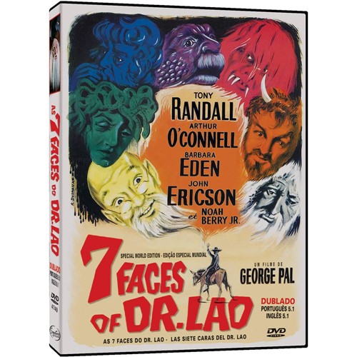 Tamanhos, Medidas e Dimensões do produto DVD as 7 Faces do Dr. Lao