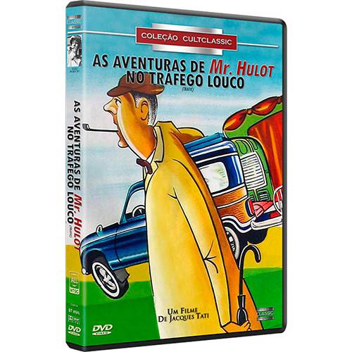 Tamanhos, Medidas e Dimensões do produto DVD - as Aventuras de Mr. Hulot no Tráfego Louco