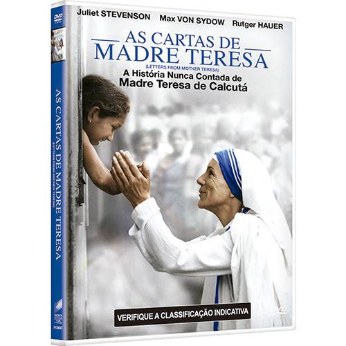 Tamanhos, Medidas e Dimensões do produto DVD - as Cartas de Madre Teresa