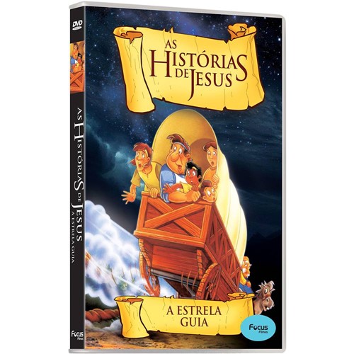 Tamanhos, Medidas e Dimensões do produto DVD as Histórias de Jesus - Estrela Guia Vol.6