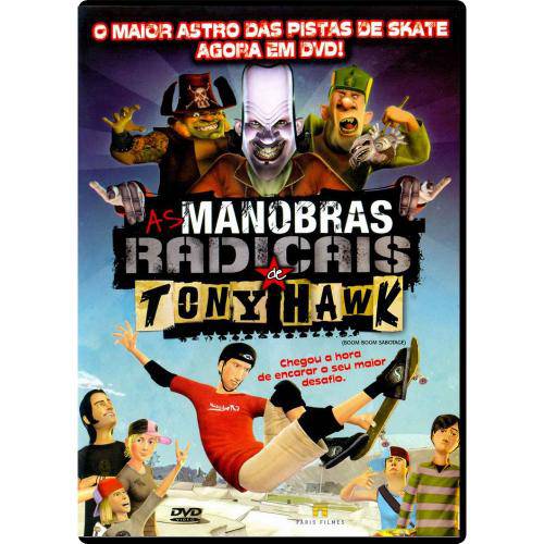 Tamanhos, Medidas e Dimensões do produto DVD as Manobras Radicais de Tony Hawk