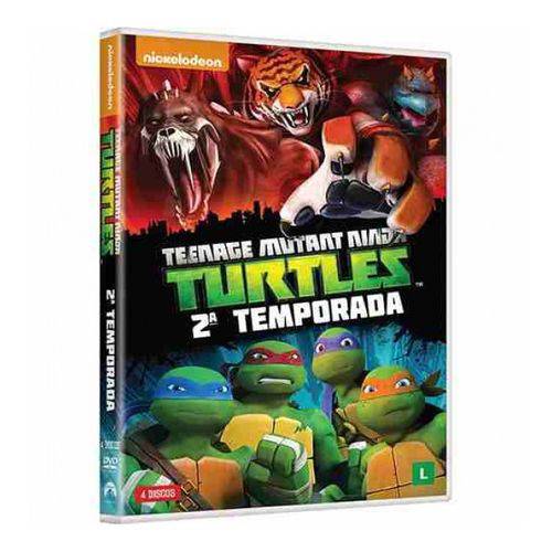 Tamanhos, Medidas e Dimensões do produto DVD - as Tartarugas Ninja - 2 ª Temporada - 4 Dvds