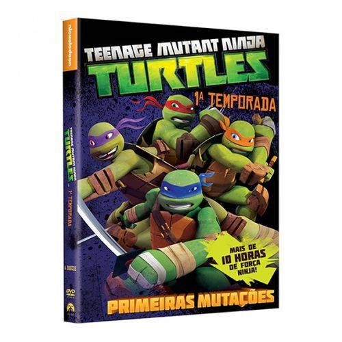 Tamanhos, Medidas e Dimensões do produto DVD - as Tartarugas Ninja - 1ª Temporada - Primeiras Mutações 04 Discos