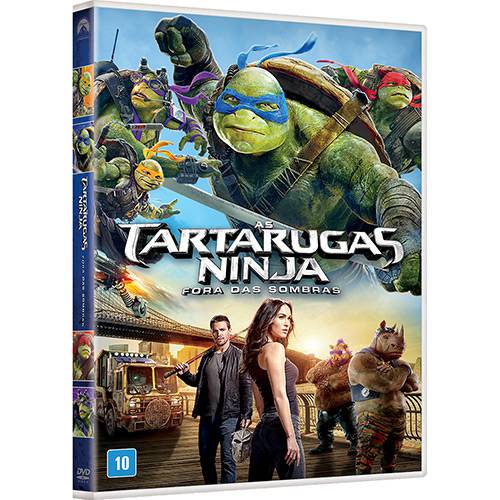 Tamanhos, Medidas e Dimensões do produto DVD as Tartarugas Ninja: Fora das Sombras