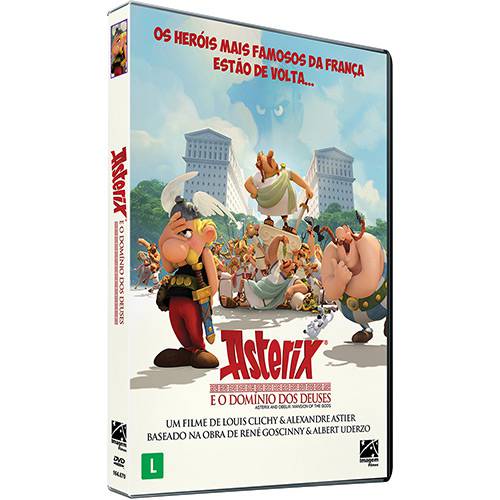 Tamanhos, Medidas e Dimensões do produto DVD - Asterix e o Domíniio dos Deuses