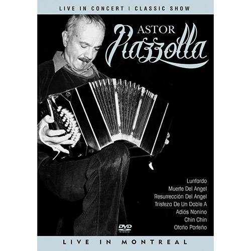Tamanhos, Medidas e Dimensões do produto DVD Astor Piazzola: Live In Montreal