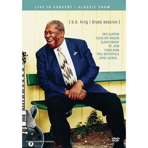 Tamanhos, Medidas e Dimensões do produto DVD B.B. King: Blues Session