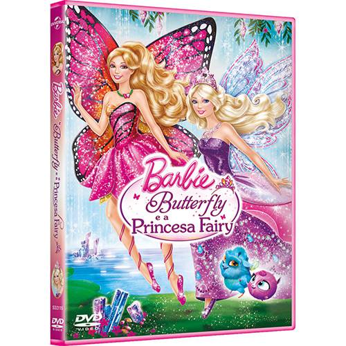 Tamanhos, Medidas e Dimensões do produto DVD Barbie Butterfly e a Princesa Fairy