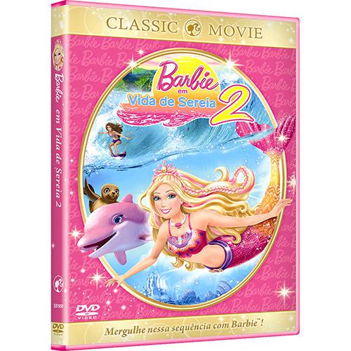 Tamanhos, Medidas e Dimensões do produto DVD Barbie em Vida de Sereia 2