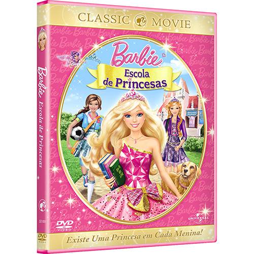 Tamanhos, Medidas e Dimensões do produto DVD Barbie - Escola de Princesas