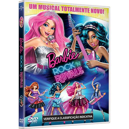 Tamanhos, Medidas e Dimensões do produto DVD - Barbie Rock N Royals