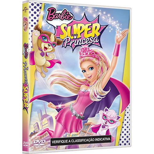 Tamanhos, Medidas e Dimensões do produto DVD - Barbie Super Princesa