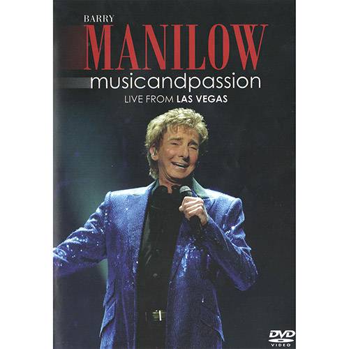 Tamanhos, Medidas e Dimensões do produto DVD - Barry Manilow - Music And Passion - Live From Las Vegas