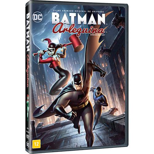 Tamanhos, Medidas e Dimensões do produto DVD - Batman e Arlequina