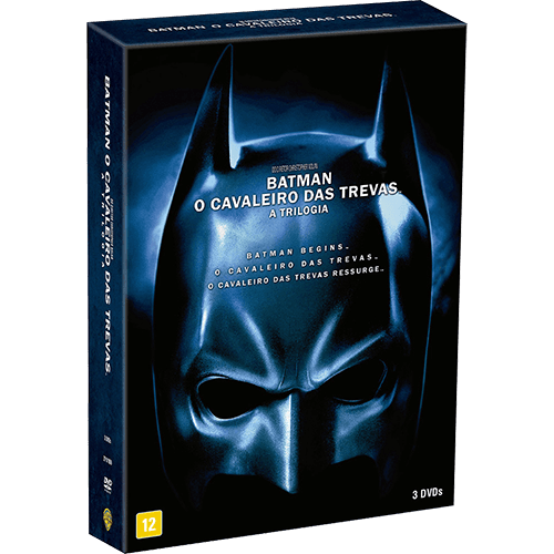 Tamanhos, Medidas e Dimensões do produto DVD - Batman o Cavaleiro das Trevas - a Trilogia (3 Discos)