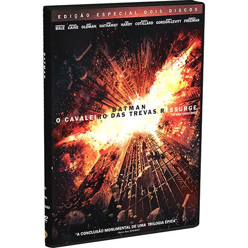 Tamanhos, Medidas e Dimensões do produto DVD Batman: o Cavaleiro das Trevas Ressurge (Duplo)