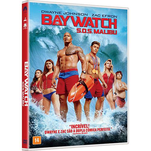 Tamanhos, Medidas e Dimensões do produto DVD - Baywatch S.O.S Malibú