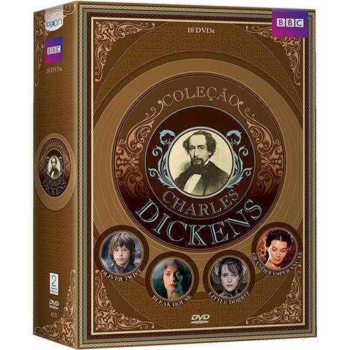 Tamanhos, Medidas e Dimensões do produto DVD BBC - Coleção Charles Dickens - (10 DVD's)