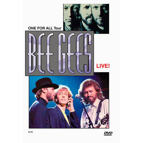 Tamanhos, Medidas e Dimensões do produto DVD - Bee Gees - On For All Tour - Live!