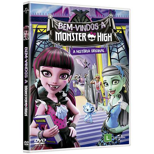 Tamanhos, Medidas e Dimensões do produto DVD - Bem-Vindos a Monster High: a História Original