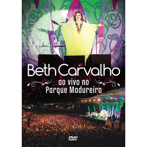 Tamanhos, Medidas e Dimensões do produto DVD - Beth Carvalho - ao Vivo Parque de Madureira