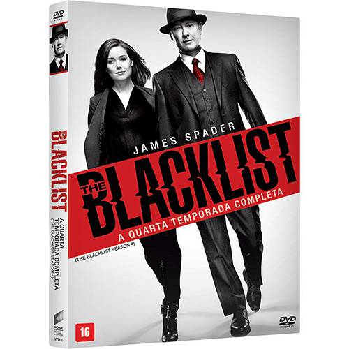 Tamanhos, Medidas e Dimensões do produto DVD - Blacklist: a 4ª Temporada