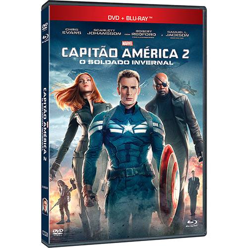 Tamanhos, Medidas e Dimensões do produto DVD + Blu-ray - Capitão América: o Soldado Invernal (2 Discos)