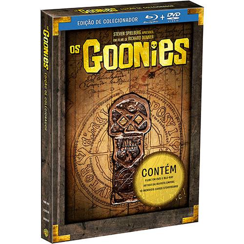 Tamanhos, Medidas e Dimensões do produto DVD + Blu-ray os Goonies - Edição de Colecionador (2 Discos)