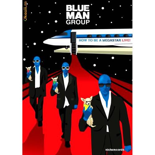 Tamanhos, Medidas e Dimensões do produto DVD Blue Man Group - How To Be a Megastar - Live (DVD + CD)