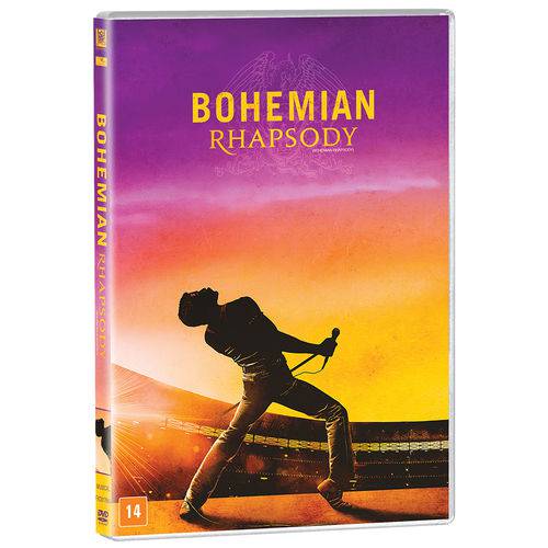 Tamanhos, Medidas e Dimensões do produto DVD - Bohemian Rhapsody