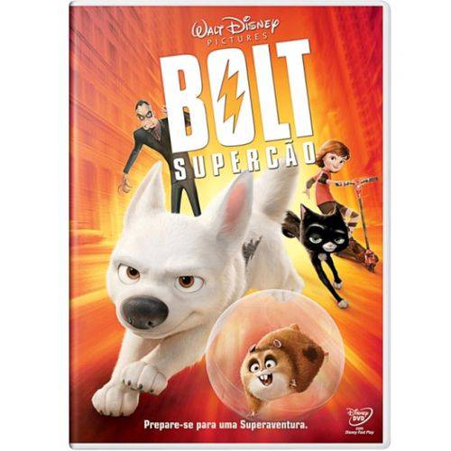 Tamanhos, Medidas e Dimensões do produto DVD Bolt - o Supercão