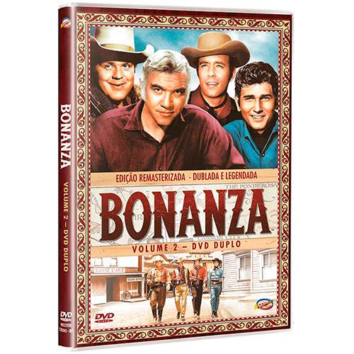 Tamanhos, Medidas e Dimensões do produto DVD - Bonanza - Vol. 2 (2 Discos)