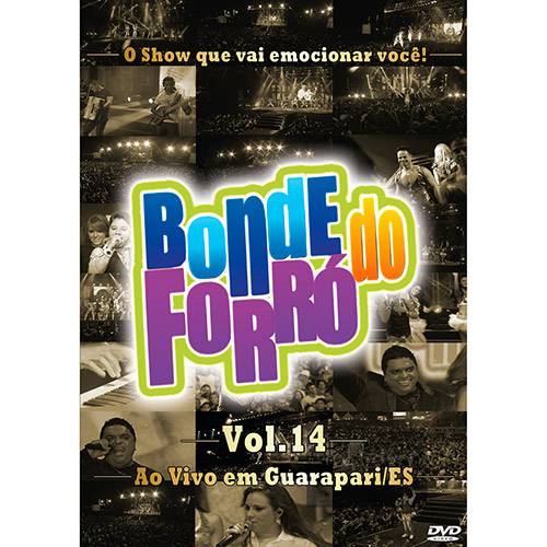 Tamanhos, Medidas e Dimensões do produto DVD - Bonde do Forró - Volume 14 - ao Vivo em Guarapari/ES