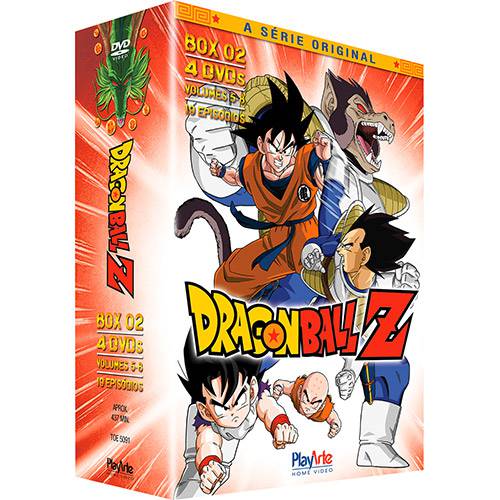 Tamanhos, Medidas e Dimensões do produto DVD - Box Dragon Ball Z - Volume 2 (4 Discos)