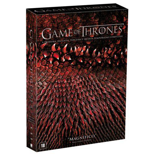 Tamanhos, Medidas e Dimensões do produto DVD Box Game Of Thrones - 1ª a 4ª Temporada - 20 Discos