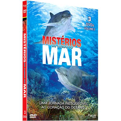 Tamanhos, Medidas e Dimensões do produto DVD Box Mistérios do Fundo do Mar (3 DVDs)