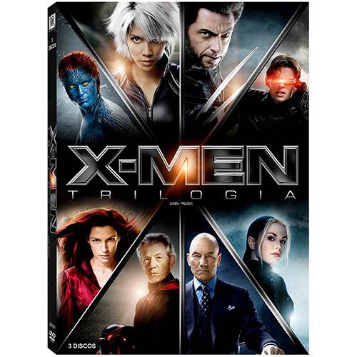 Tamanhos, Medidas e Dimensões do produto DVD - Box X-Men - Trilogia (3 Discos)